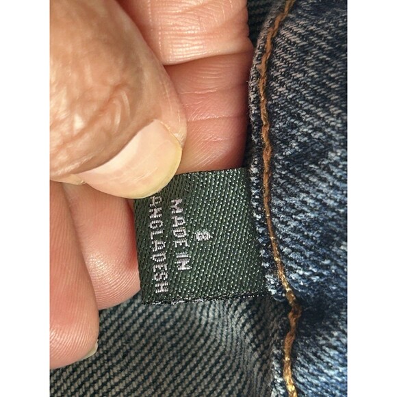 Wild Fable Women’s Size 8 Highest Rise Cut Off Jean Shorts Jorts Side Slits - Picture 7 of 11